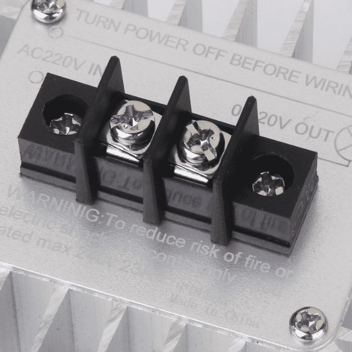 Iotcart SES-P-1151 5000W 220V SCR Voltage Regulator - Motor Speed & Lamp Dimmer Controller