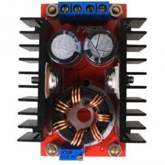 Iotcart 150W DC-DC Boost Converter 10V-32V to 12V-35V Adjustable Power Module - Buy Online in India