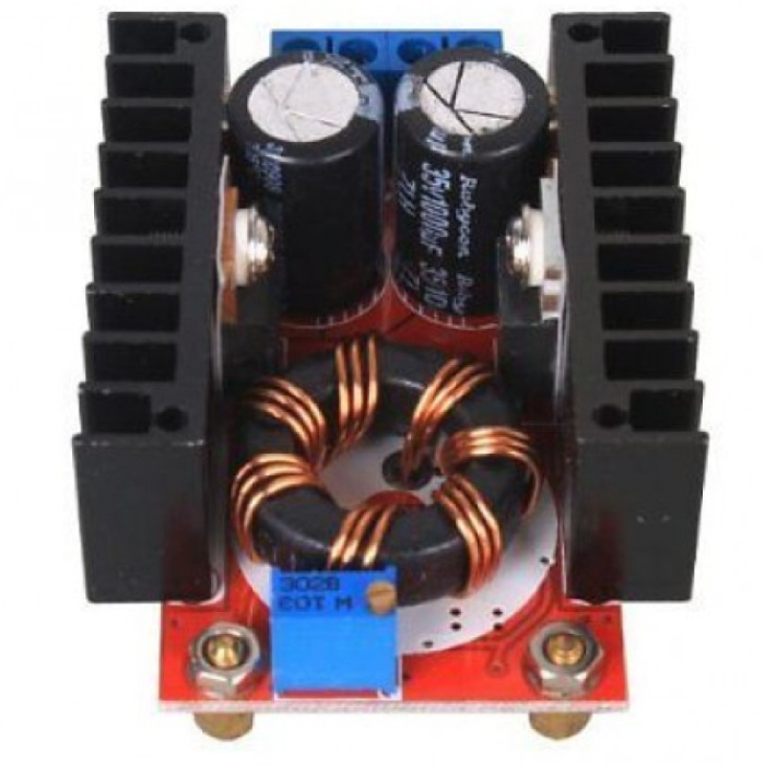 Iotcart 150W DC-DC Boost Converter 10V-32V to 12V-35V Adjustable Power Module - Buy Online in India