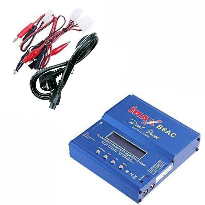 Iotcart iMax B6AC 80W Smart Balance Charger for LiPo Batteries - RC & Drone Use