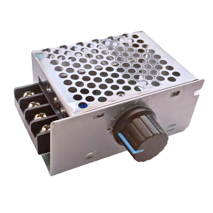 Iotcart SES-P-1162 4000W 220V SCR Voltage Regulator - Speed & Dimmer Control for Heaters, Lamps, Fans