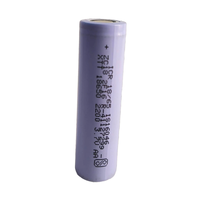 18650 2200mAh 3.7v Cylinder Rechargeable Li-Ion Battery (Any Colour)