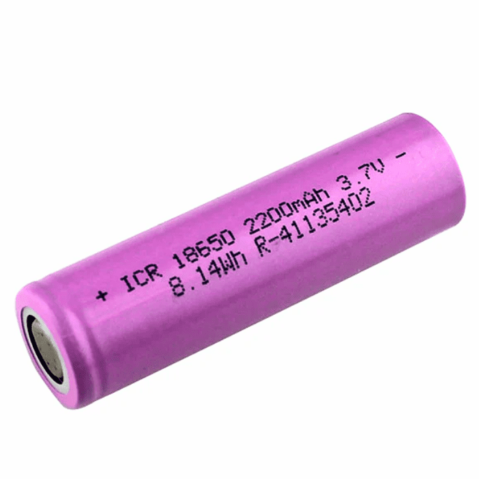 Buy 18650 2200mAh 3.7V Li-Ion Rechargeable Battery - Power Banks, Flashlights