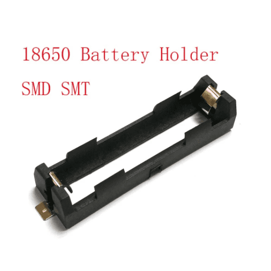 Iotcart 18650 SMD/SMT Single Battery Holder - PCB Mount Power Solution