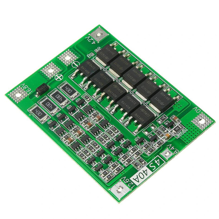 4S 40A 16V 18650 Li-ion BMS PCM
