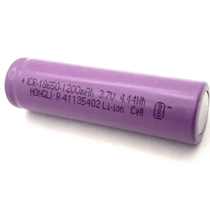 Buy 3.7V 1200mAh 18650 Li-ion Battery for Arduino/RPi Projects - Iotcart