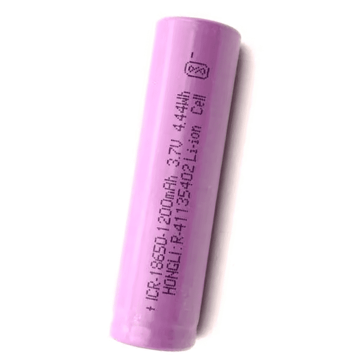 Buy 3.7V 1200mAh 18650 Li-ion Battery for Arduino/RPi Projects - Iotcart