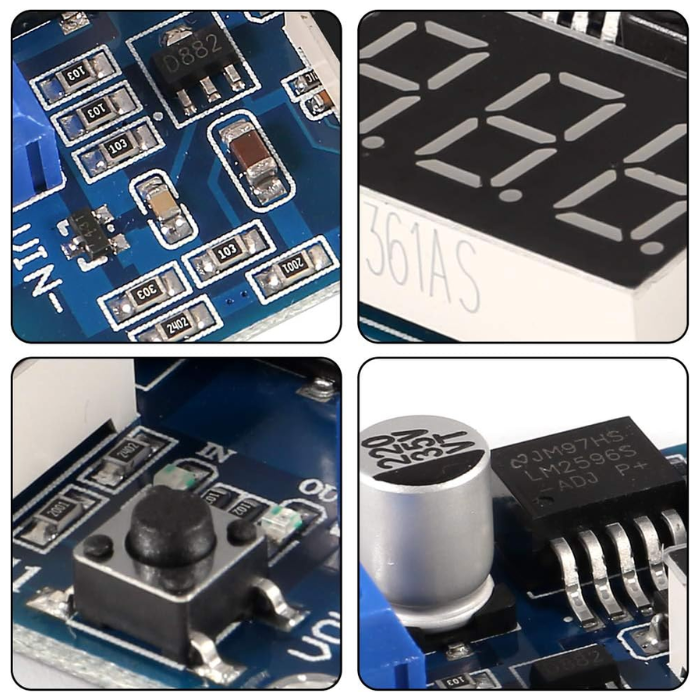LM2596 DC-DC Step-down Buck Module 3A Adjustable - Power Supply for DIY Projects