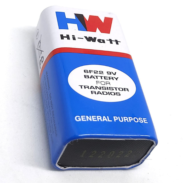 9V HW High-Quality Battery - Reliable Power for Arduino & Electronics