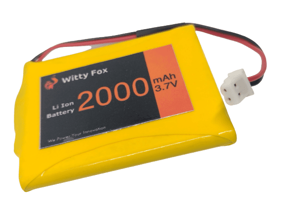 Witty Fox 3.7V 2000mAh Li-ion GPS Battery