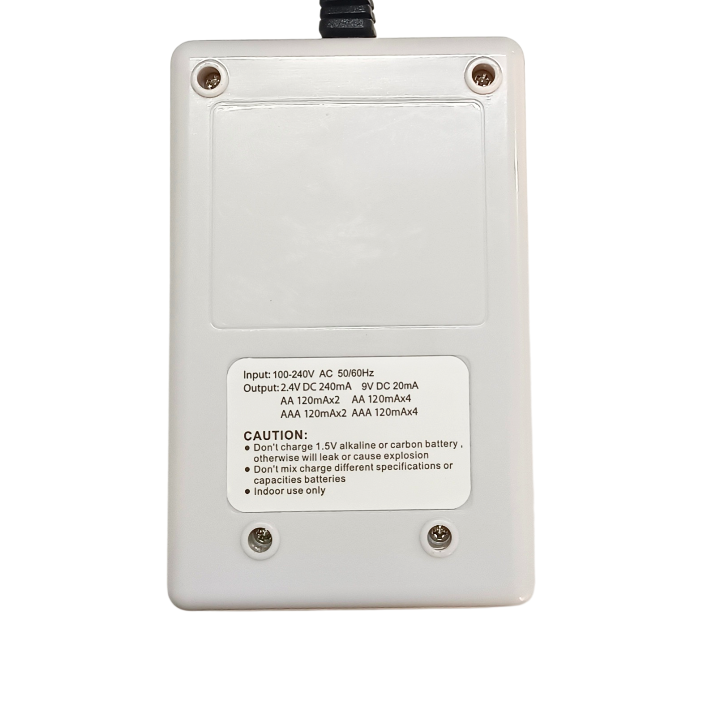 Novel AA-AAA-9V Battery Charger.