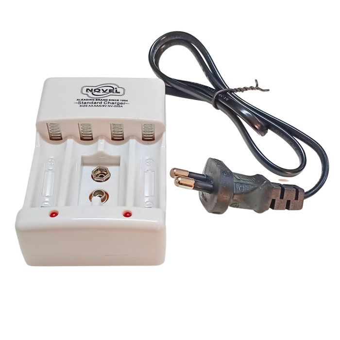 Rock Light RL-C5 AA/AAA/9V Ni-MH & Ni-Cd Battery Charger - Fast Charging Solution