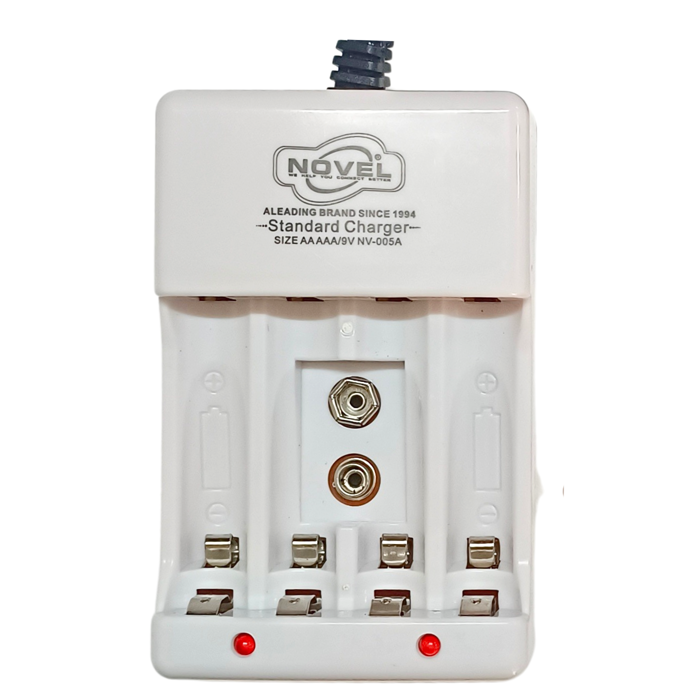 Rock Light RL-C5 AA/AAA/9V Ni-MH & Ni-Cd Battery Charger - Fast Charging Solution