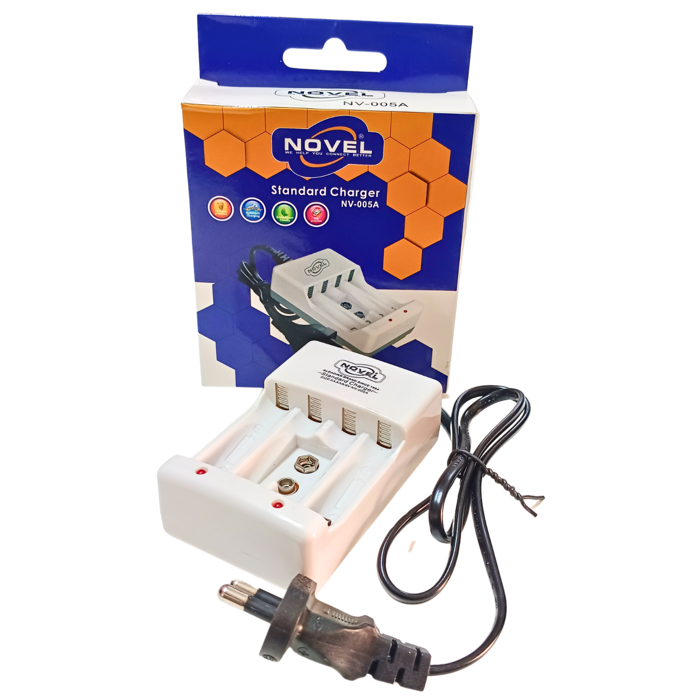 Rock Light RL-C5 AA/AAA/9V Ni-MH & Ni-Cd Battery Charger - Fast Charging Solution