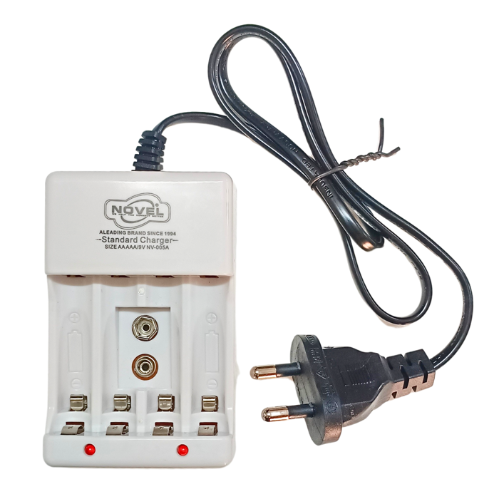 Rock Light RL-C5 AA/AAA/9V Ni-MH & Ni-Cd Battery Charger - Fast Charging Solution