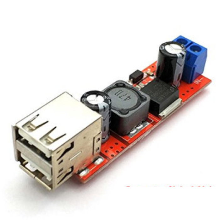 Iotcart SES-P-1189 6V-40V to 5V 3A Dual USB Step-Down Converter - Buy Online in India