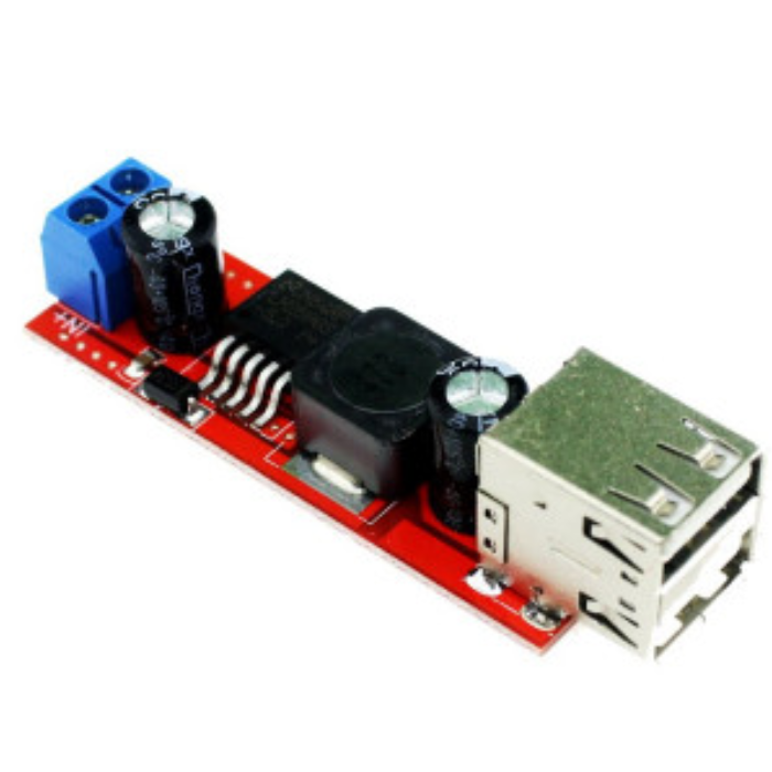 Iotcart SES-P-1189 6V-40V to 5V 3A Dual USB Step-Down Converter - Buy Online in India