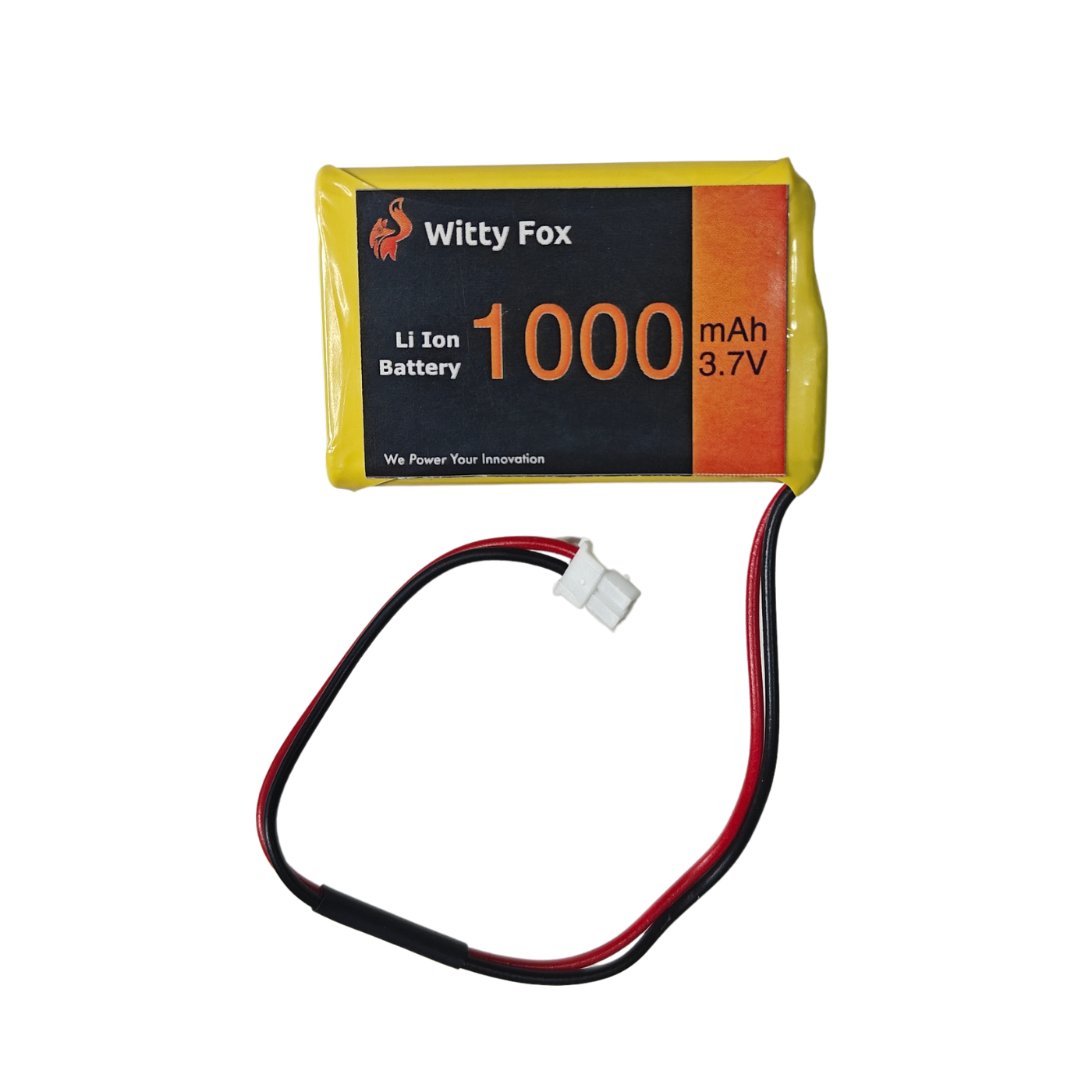 Witty Fox 3.7V 1000mAh Li-Ion Battery