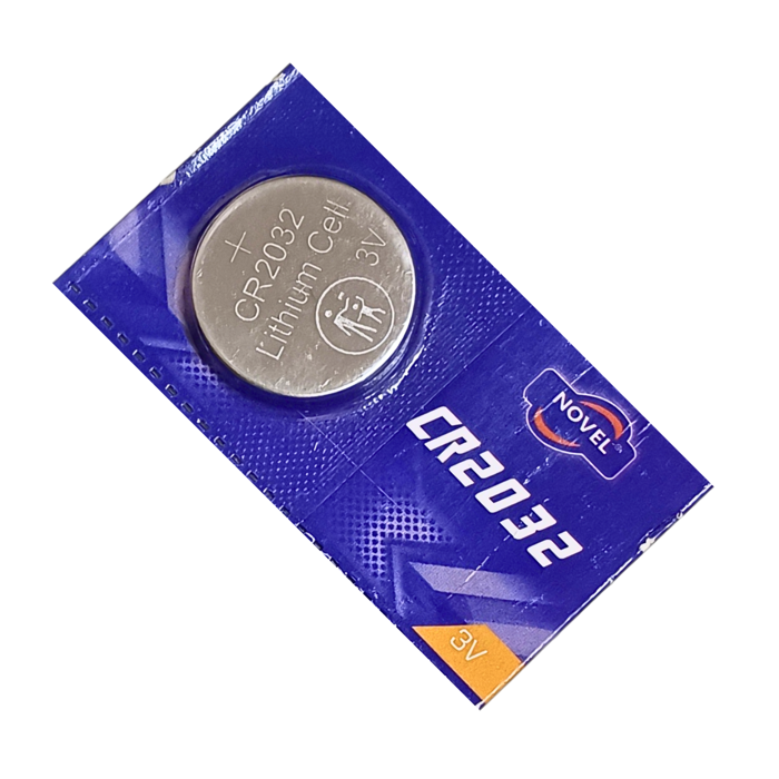 Novel CR2032 3V Lithium Coin Battery - 225mAh for Electronics - Buy Online in India