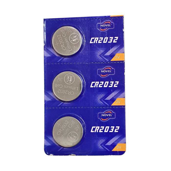 Novel CR2032 3V Lithium Coin Battery (5-Pack) - IoT & Wearable Devices - Buy Online in India