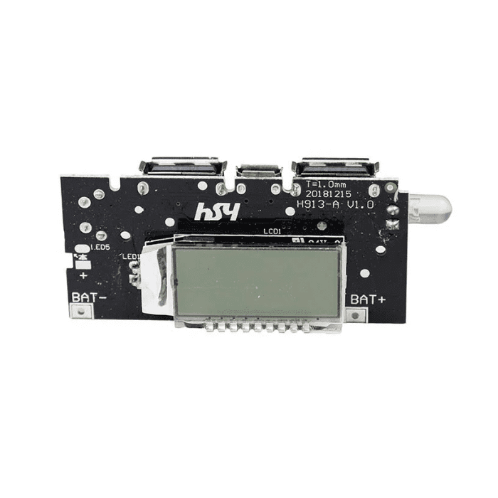 Iotcart Dual USB 5V 1A 2.1A LCD Power Module for DIY Projects