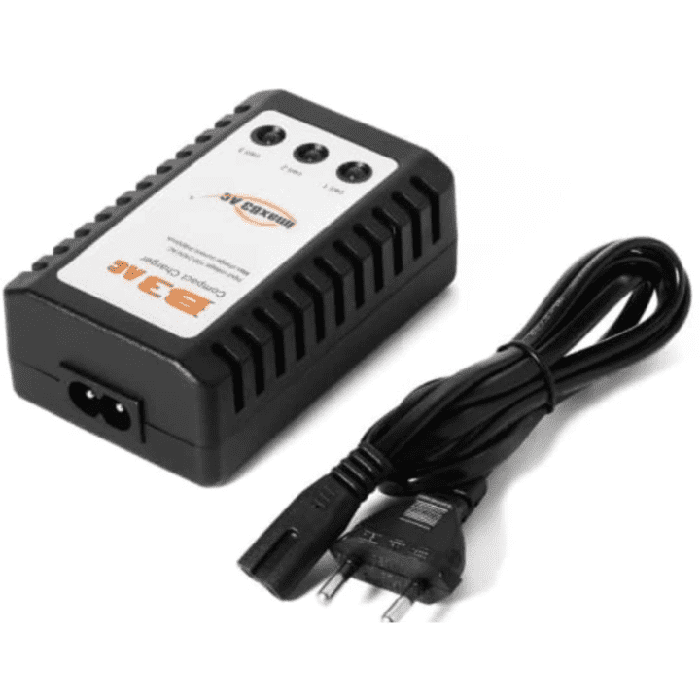 Iotcart 11.1V 25C 2200mAh LiPo Battery with B3AC Charger & Voltage Tester - RC Drone Power Solution