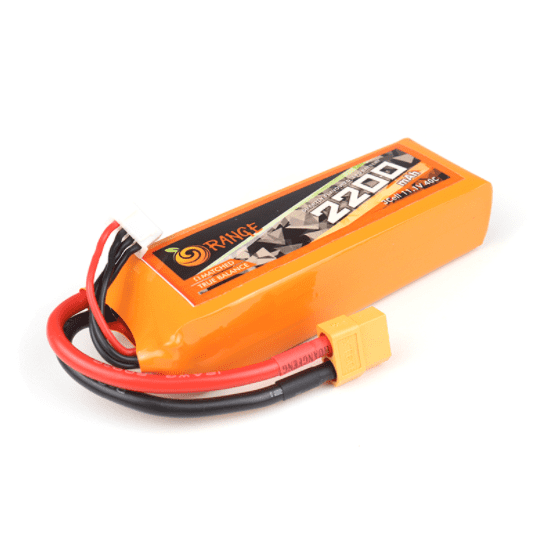 11.1V 2200mAh 3S 40C/80C Lithium polymer battery