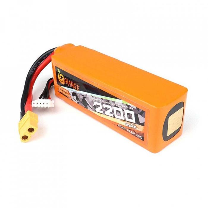 Buy 14.8V 2200mAh 4S 40C-80C LiPo Battery for Drones & RC Cars - Iotcart