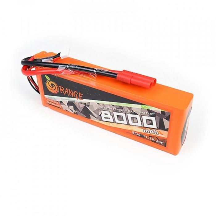 Orange 11.1V 8000mAh LiPo Battery for RC Drones & Cars - Buy Online in India