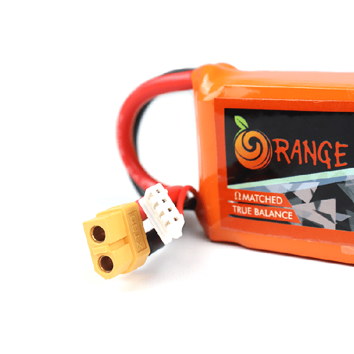 Orange 11.1V 5200mAh LiPo Battery Pack - High Power for Drones & RC