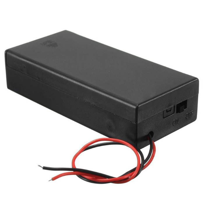 Iotcart SES-P-1315 7.4V 18650 Dual Battery Holder with Switch - Buy Online in India