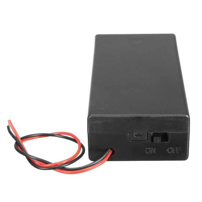 Iotcart SES-P-1315 7.4V 18650 Dual Battery Holder with Switch - Buy Online in India