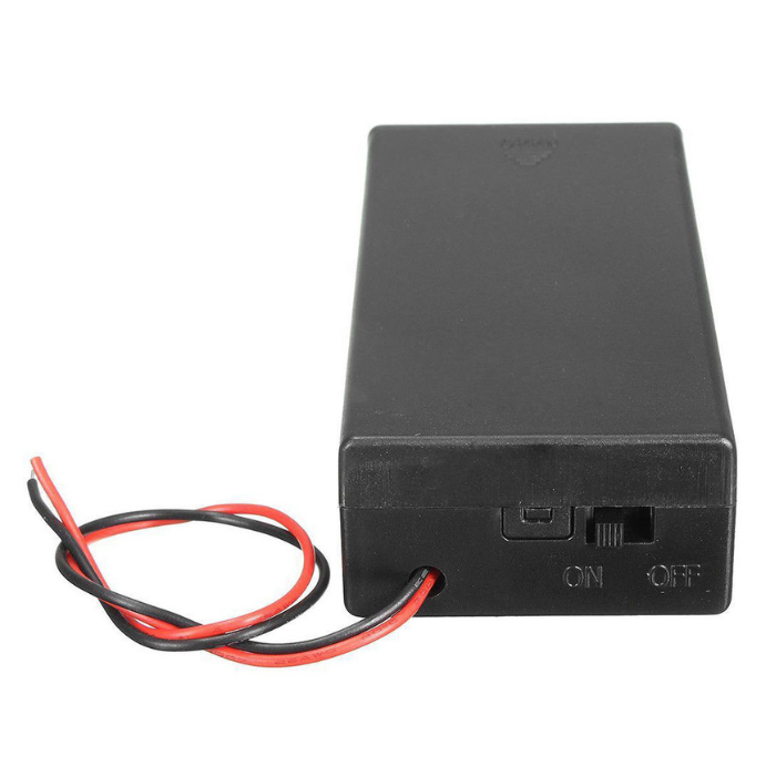 Iotcart SES-P-1315 7.4V 18650 Dual Battery Holder with Switch - Buy Online in India