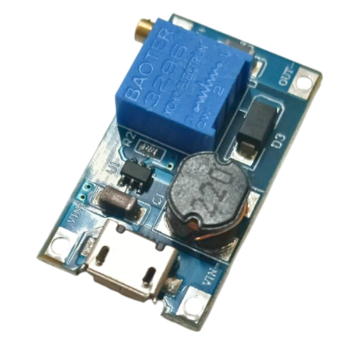 Iotcart MT3608 2A 2V-24V DC-DC Boost Converter Module for Arduino/RPi - Buy in India