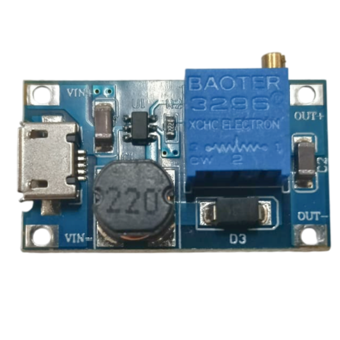Iotcart MT3608 2A 2V-24V DC-DC Boost Converter Module for Arduino/RPi - Buy in India