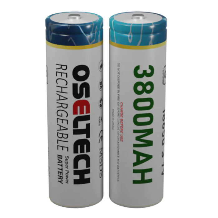 Buy Iotcart 18650-3800mAH-Header 3.7V 3800mAh Li-ion Battery Pack of 2 - DIY Projects in India