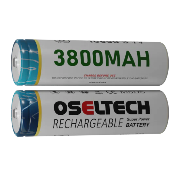 Buy Iotcart 18650-3800mAH-Header 3.7V 3800mAh Li-ion Battery Pack of 2 - DIY Projects in India
