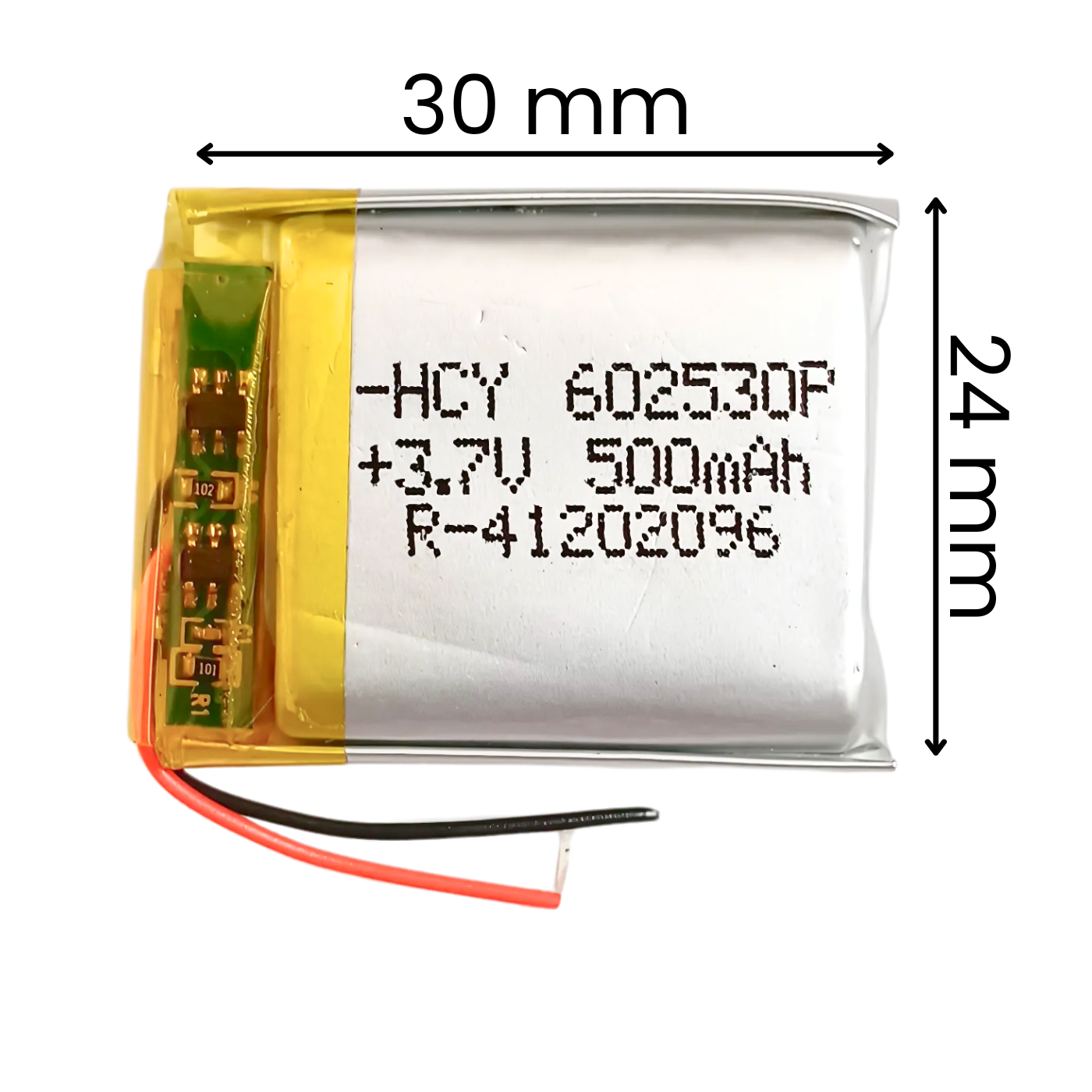 Witty Fox 500mAh Rechargeable 3.7V LiPo Battery for Drone