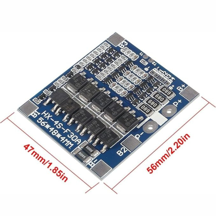 Flash 4S 30A 14.8V Li-Ion 18650 Battery Protection Board - Buy Online in India
