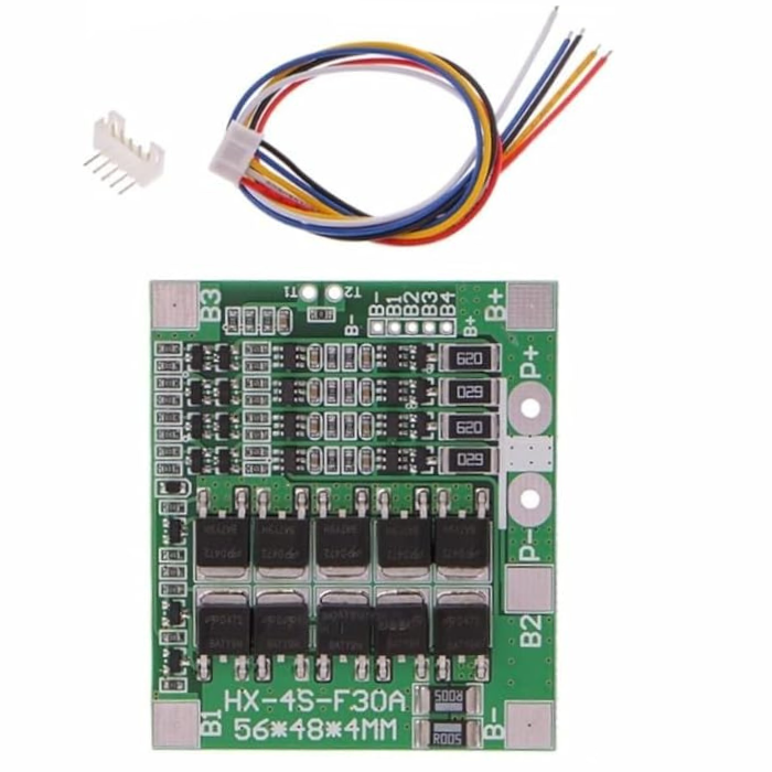 Flash 4S 30A 14.8V Li-Ion 18650 Battery Protection Board - Buy Online in India