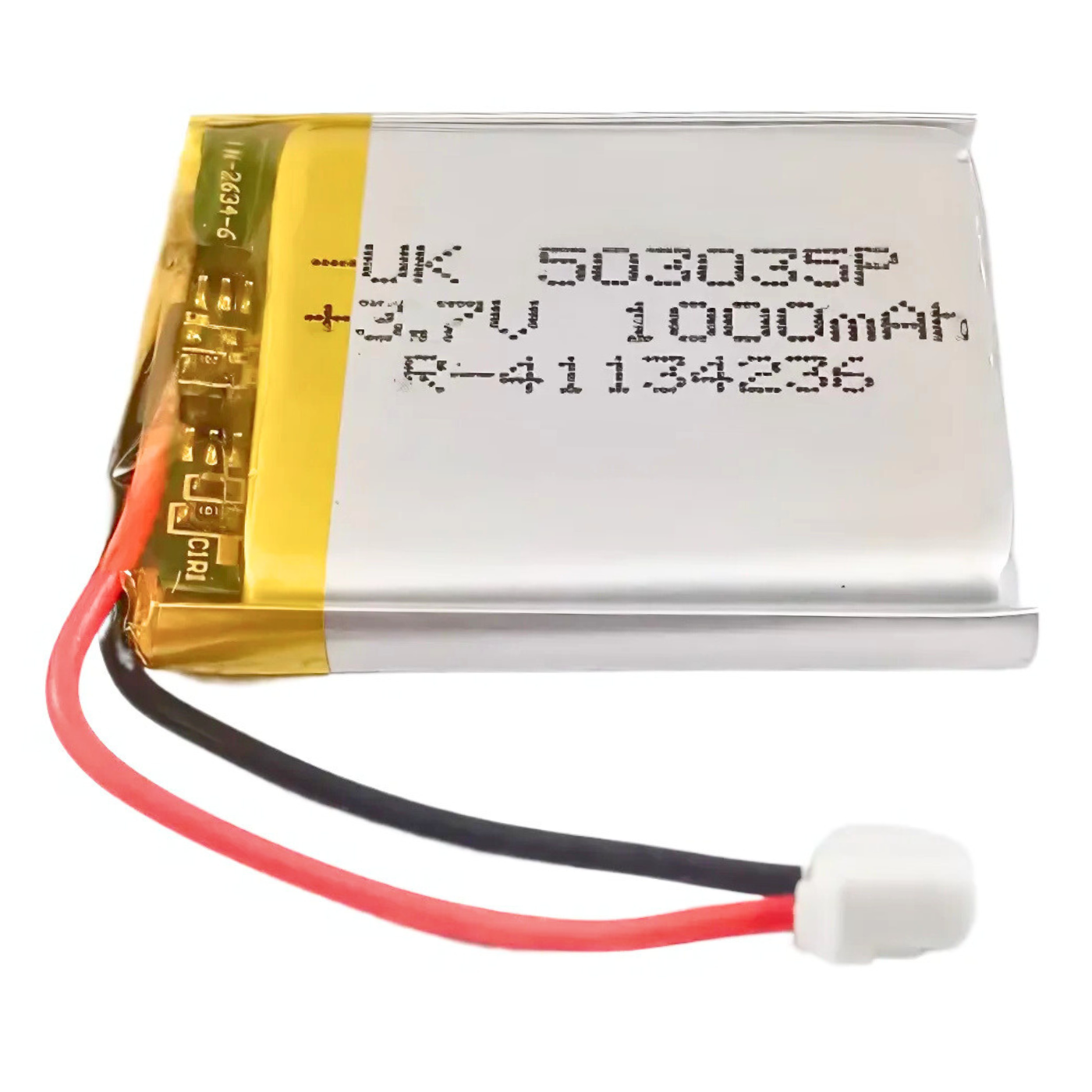 Witty Fox 1000mAh Rechargeable 3.7v LiPo Battery