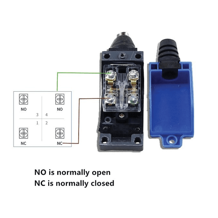 ME-8108 Rotary Adjustable Roller Lever Arm AC Limit Switch - CNC & IoT Control