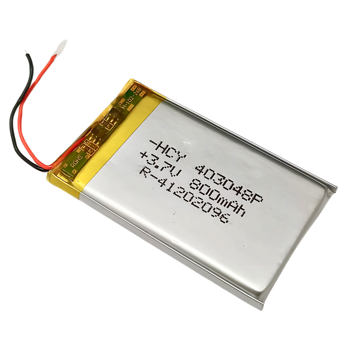 Witty Fox 800mAh Rechargeable 3.7v LiPo Battery