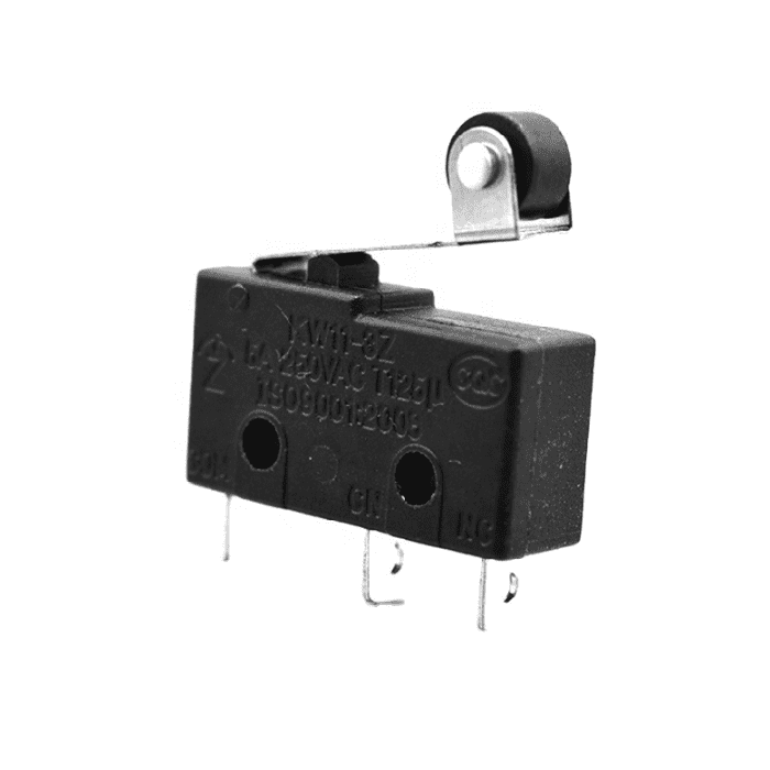 Micro Limit Switch with Roller for CNC RepRap Prusa 3D Printers 5A 250VAC