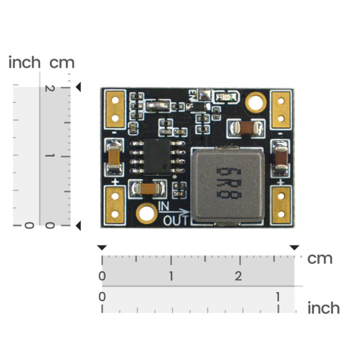 DFRobot Multi-output DC-DC Buck Converter (3.3V/5V/9V/12V) - Power Module for Arduino/RPi Projects