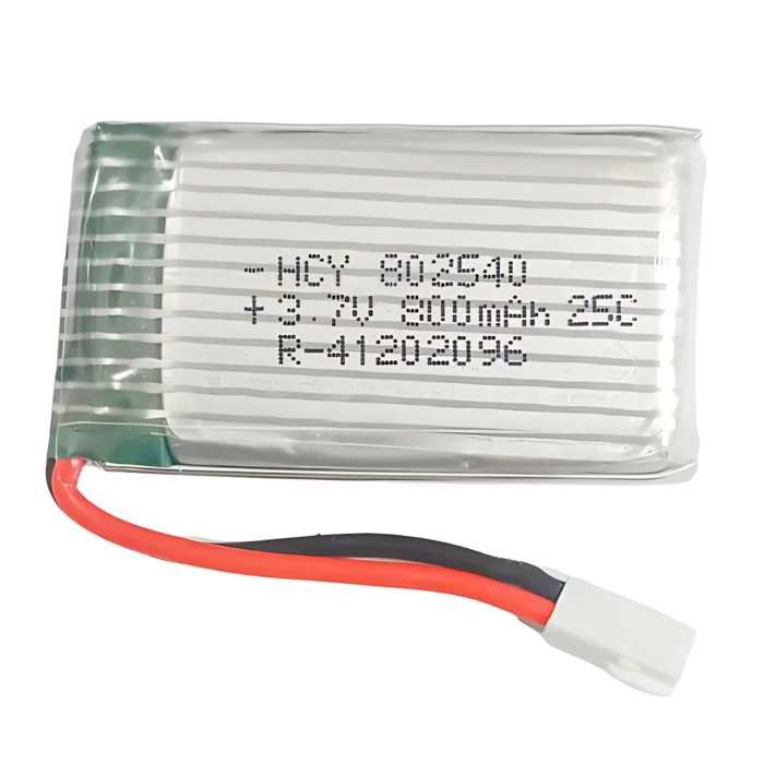 Witty Fox 800mAh Rechargeable 3.7v Lithium Polymer Battery