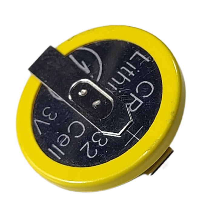 CR2032 CMOS Battery 3V with 2-Pin Clip for Motherboards & RTC Modules - Buy in India
