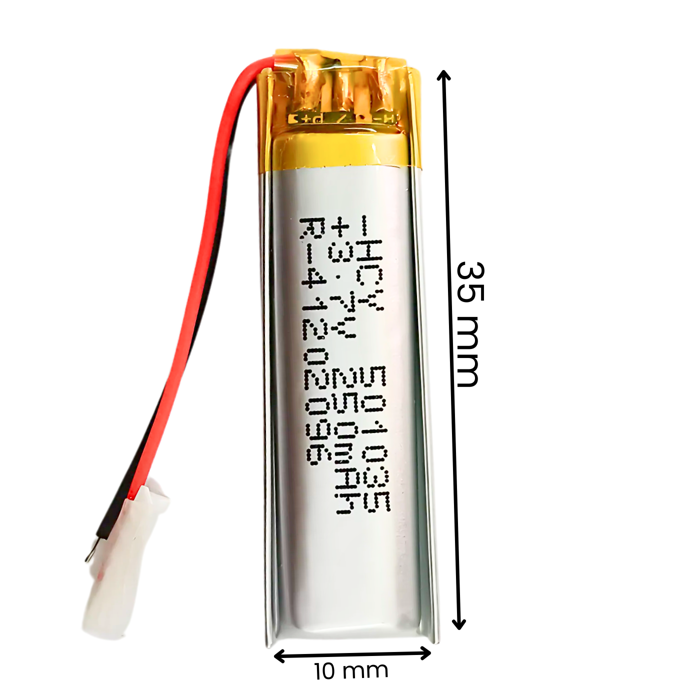 Witty Fox 250mAh Rechargeable 3.7V LiPo Battery