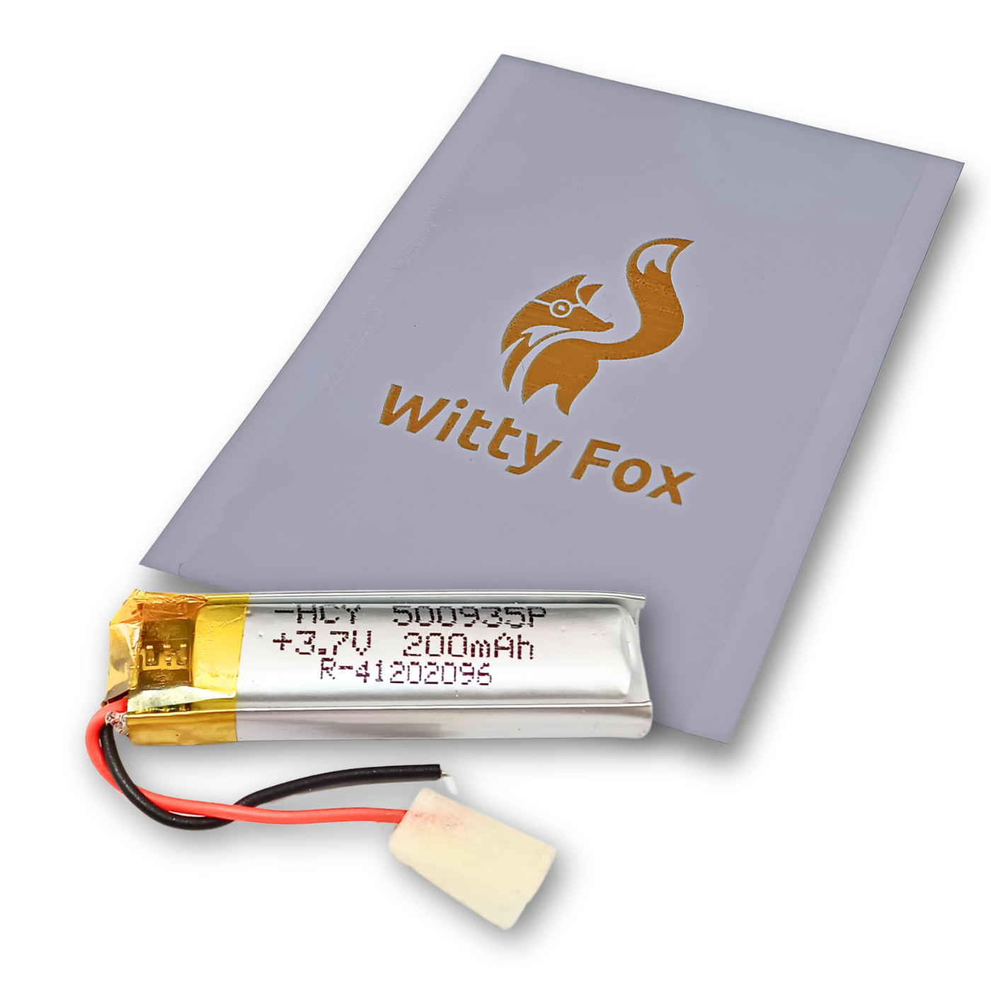 Witty Fox 200mAh Rechargeable 3.7V LiPo Battery for Drone