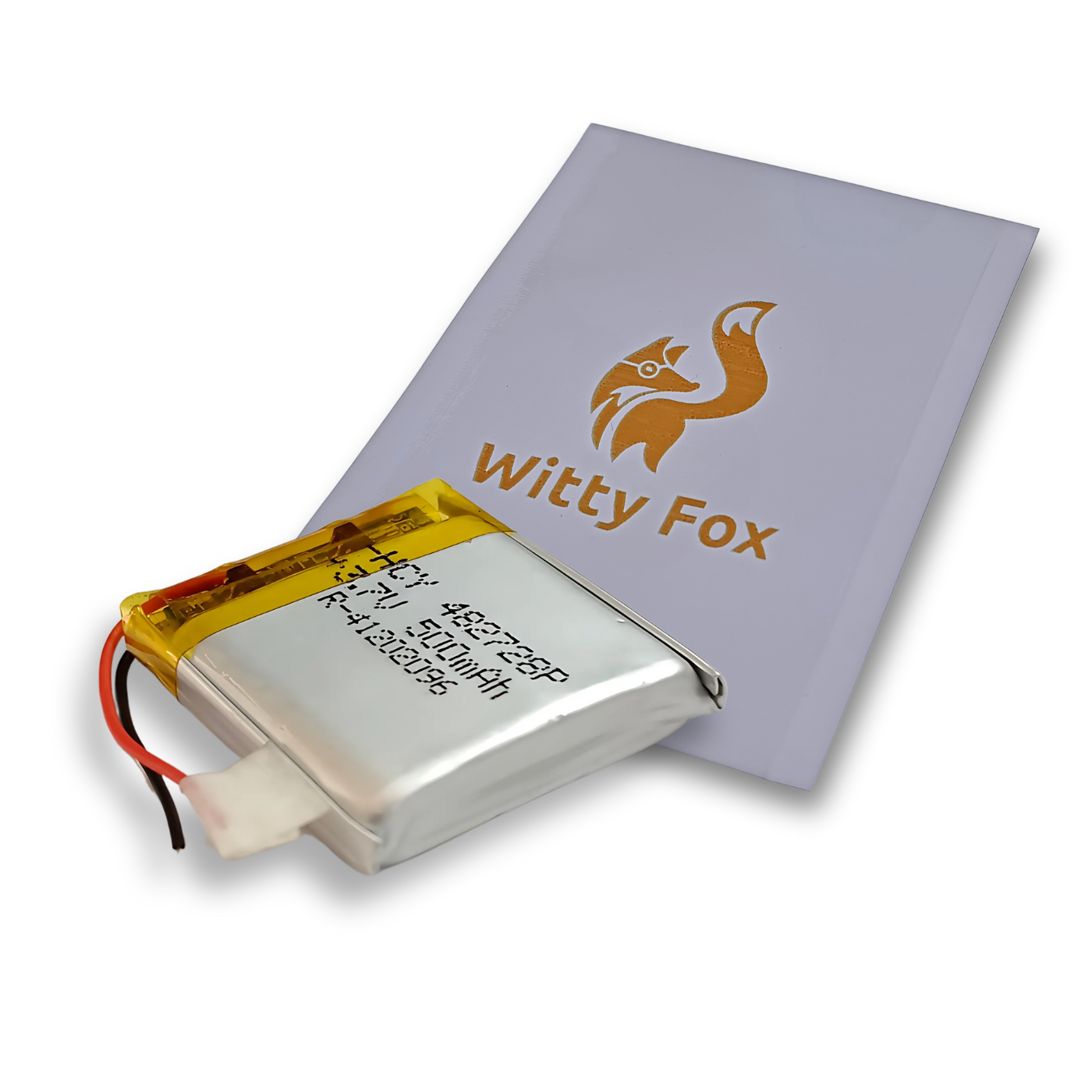 Witty Fox 500mAh 3.7V rechargeable lithium polymer Battery